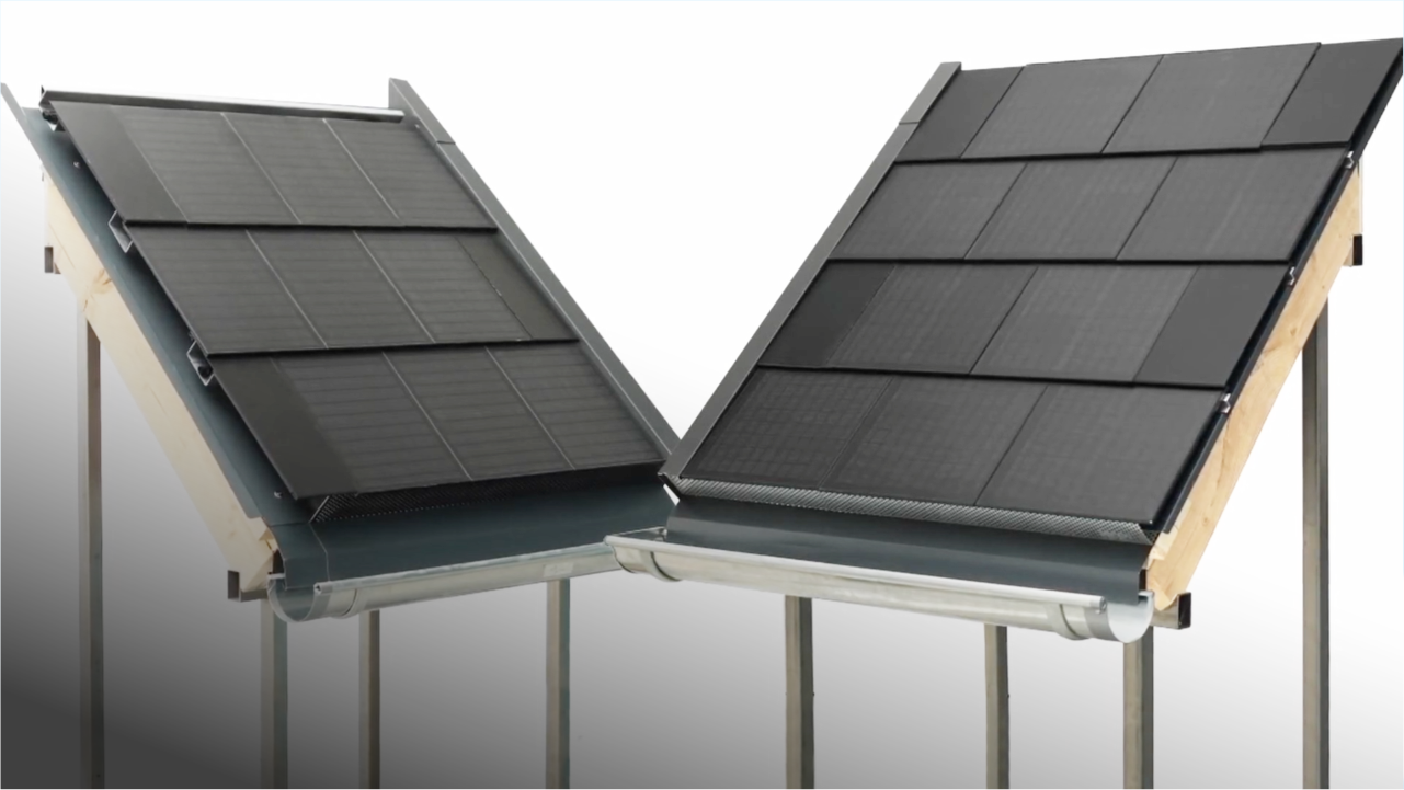 The Genius of a Hybrid Solar Tile + Heat Pump